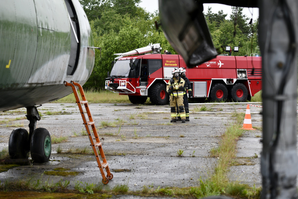 Katowice Airport. Awaryjne lądowanie samolotu