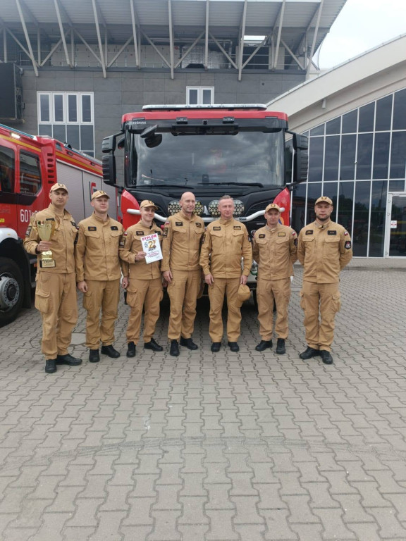 Strażacy z Tarnowskich Gór wicemistrzami