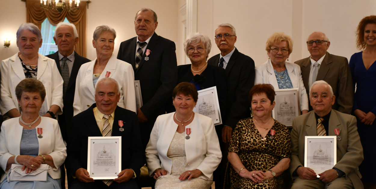 Tarnowskie Góry. Małżeńskie jubileusze w pałacu
