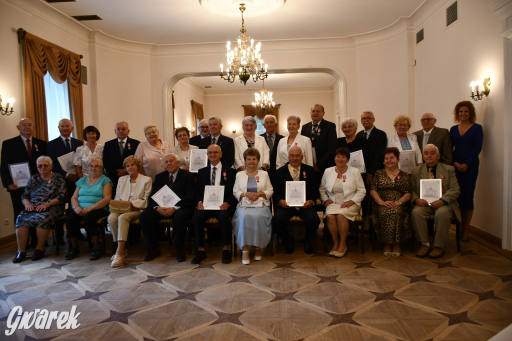 Tarnowskie Góry. Małżeńskie jubileusze w pałacu