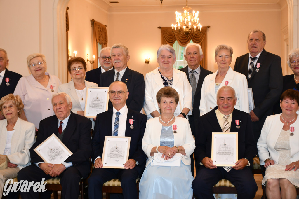 Tarnowskie Góry. Małżeńskie jubileusze w pałacu