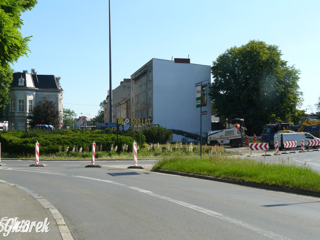 Tarnowskie Góry, rondo Ranoszka. Uwaga na utrudnienia