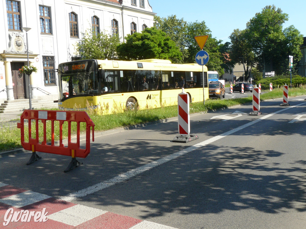 Tarnowskie Góry, rondo Ranoszka. Uwaga na utrudnienia