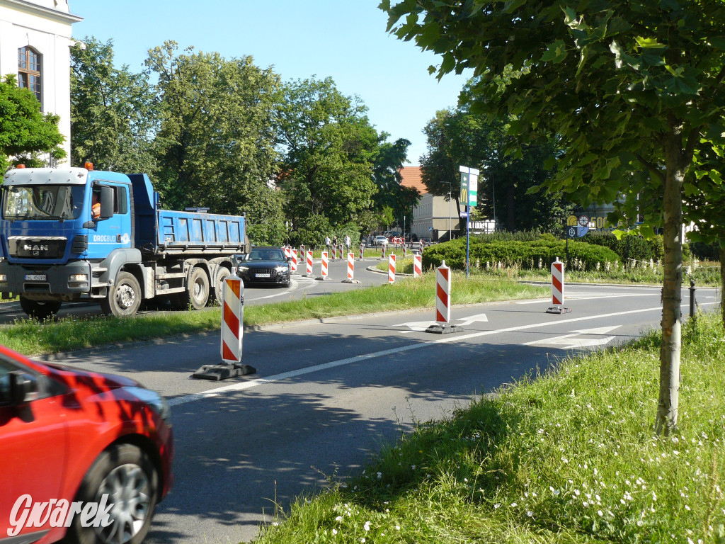Tarnowskie Góry, rondo Ranoszka. Uwaga na utrudnienia