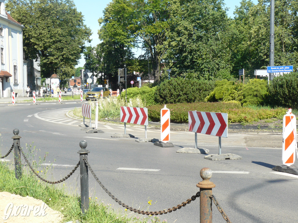 Tarnowskie Góry, rondo Ranoszka. Uwaga na utrudnienia