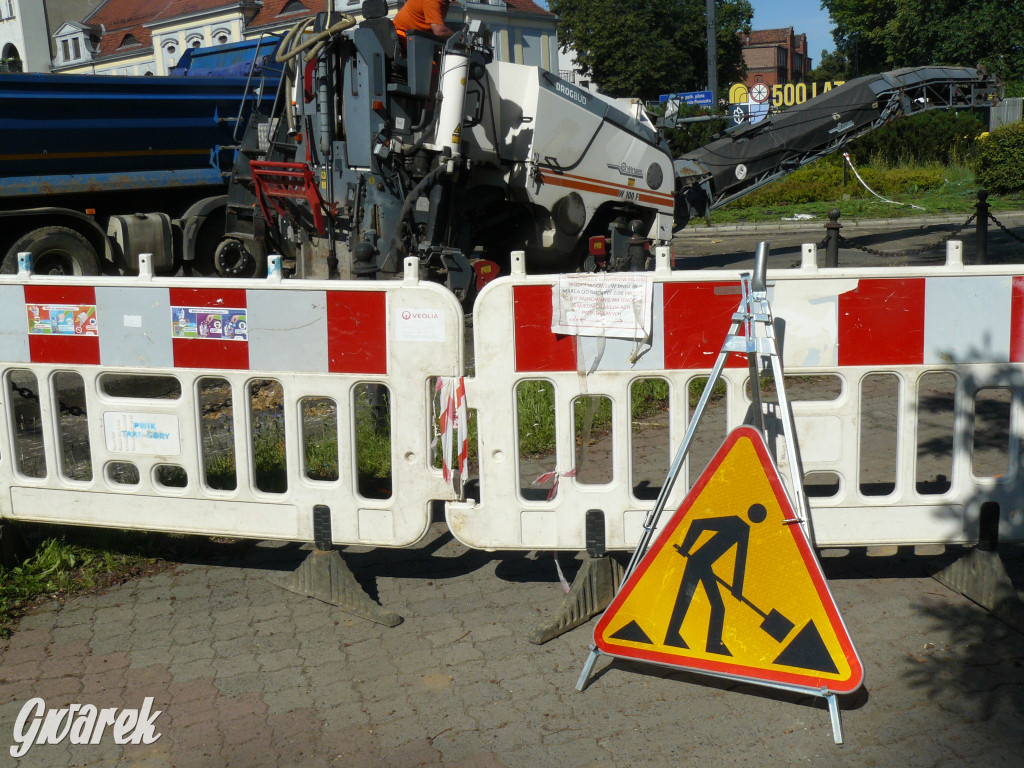 Tarnowskie Góry, rondo Ranoszka. Uwaga na utrudnienia