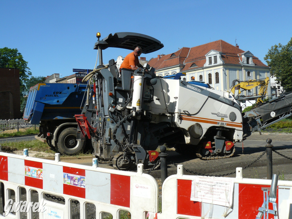 Tarnowskie Góry, rondo Ranoszka. Uwaga na utrudnienia