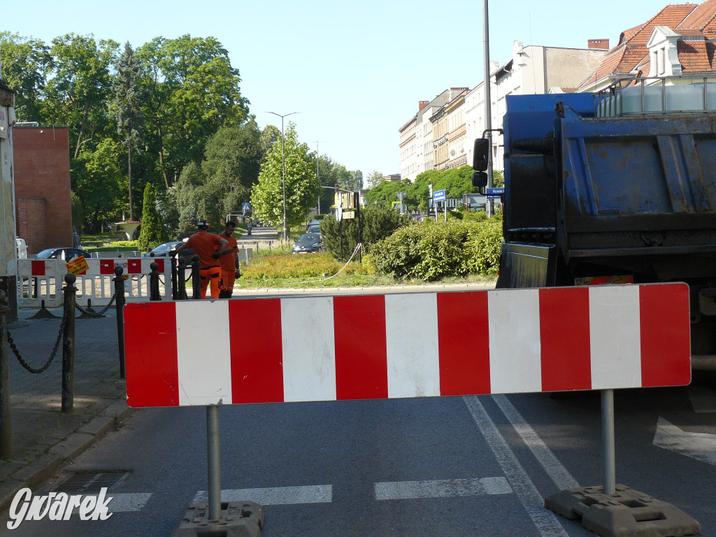 Tarnowskie Góry, rondo Ranoszka. Uwaga na utrudnienia
