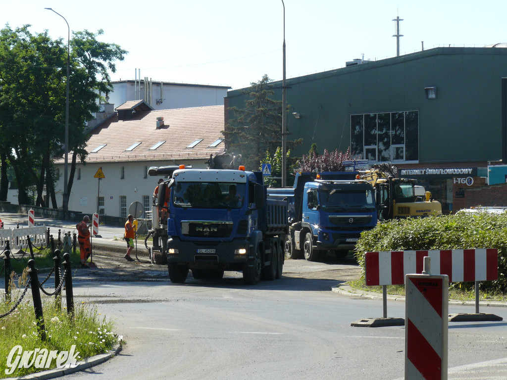 Tarnowskie Góry, rondo Ranoszka. Uwaga na utrudnienia