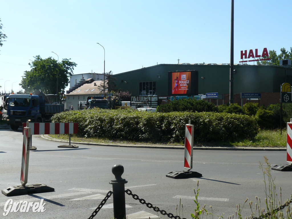 Tarnowskie Góry, rondo Ranoszka. Uwaga na utrudnienia