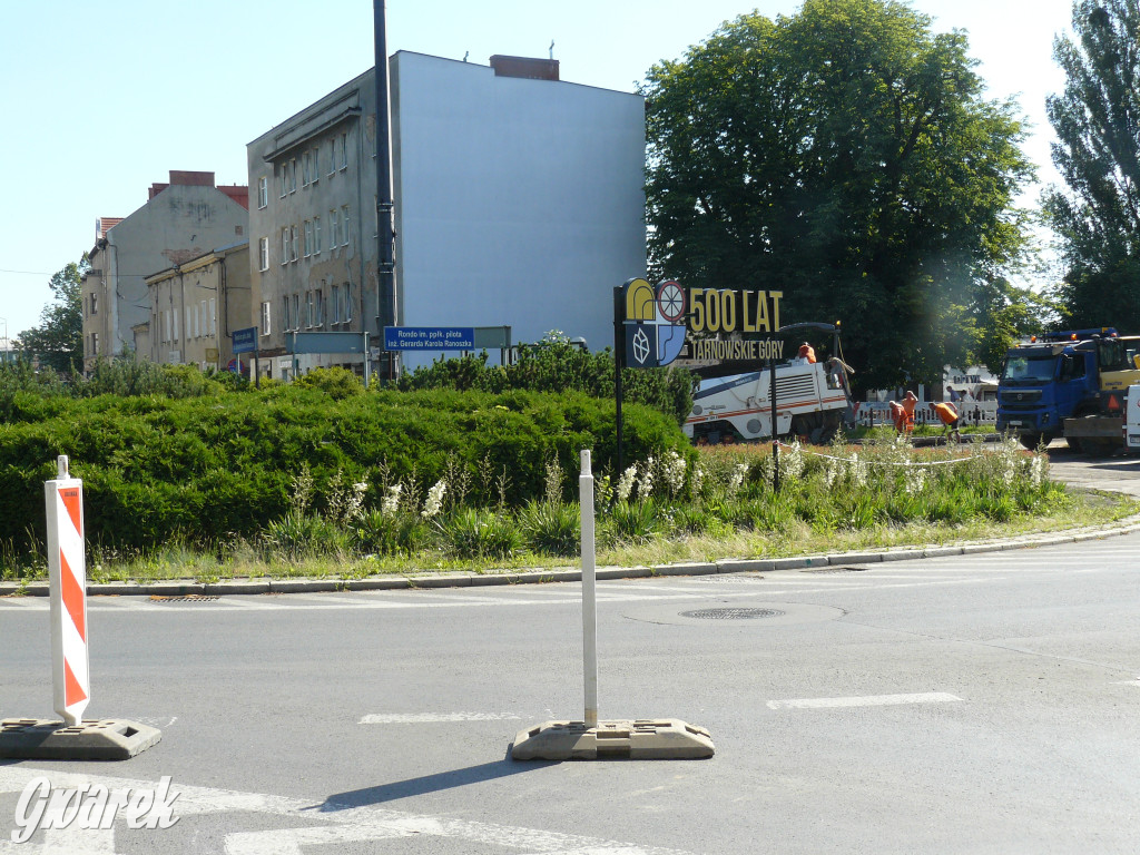 Tarnowskie Góry, rondo Ranoszka. Uwaga na utrudnienia