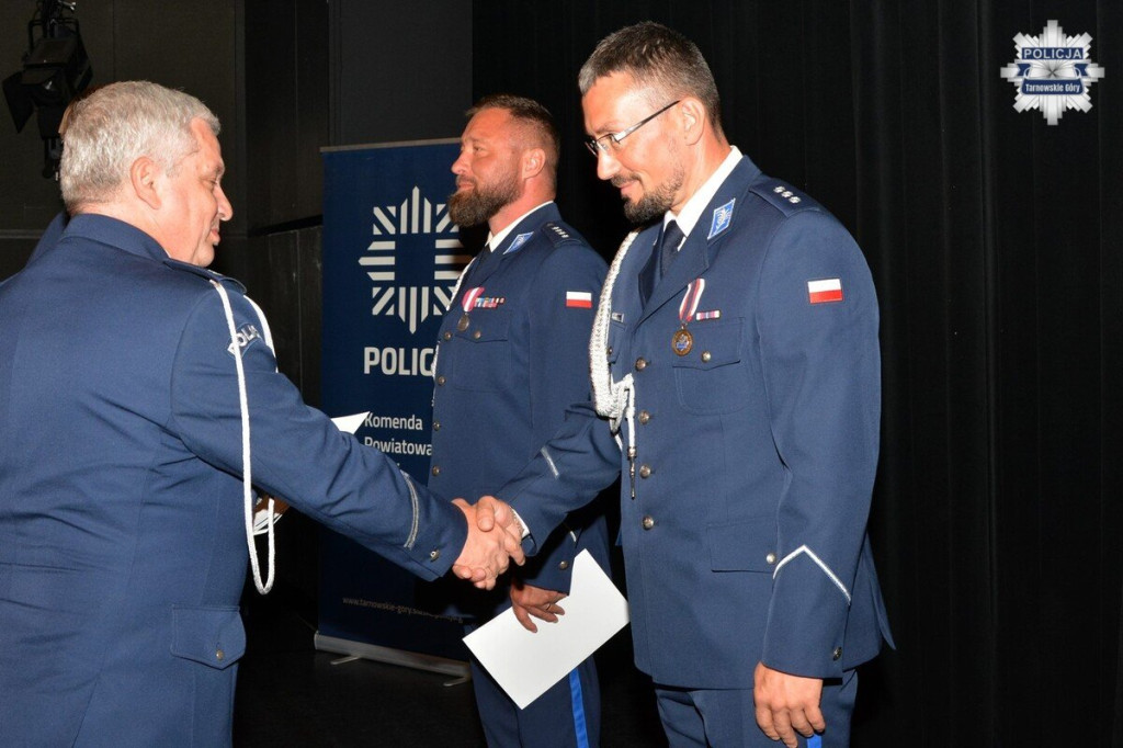 Tarnowskie Góry. Święto policji za nami, nagrody i awanse