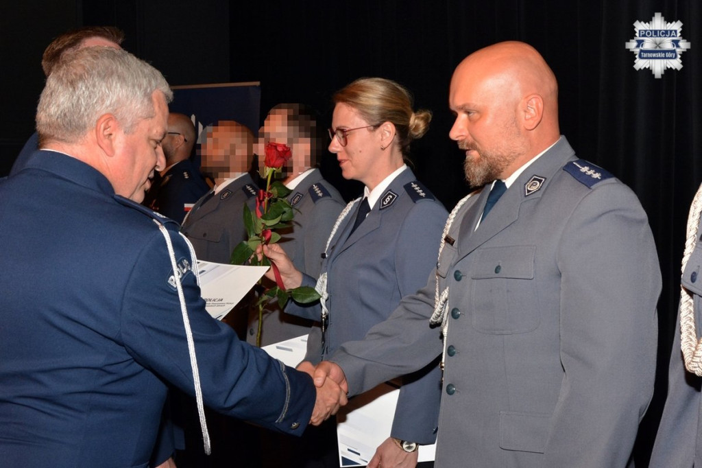 Tarnowskie Góry. Święto policji za nami, nagrody i awanse