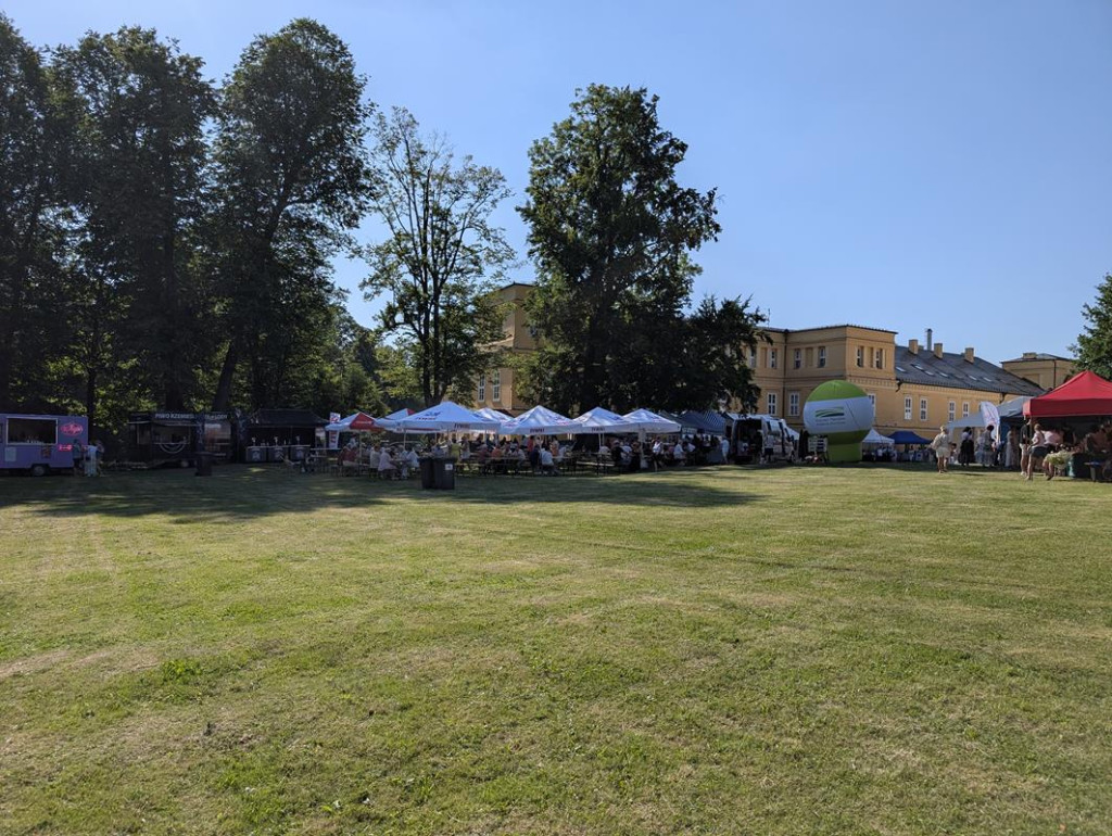 Zwiedzanie pałacu, koncerty i pokazy sprzętu wojskowego