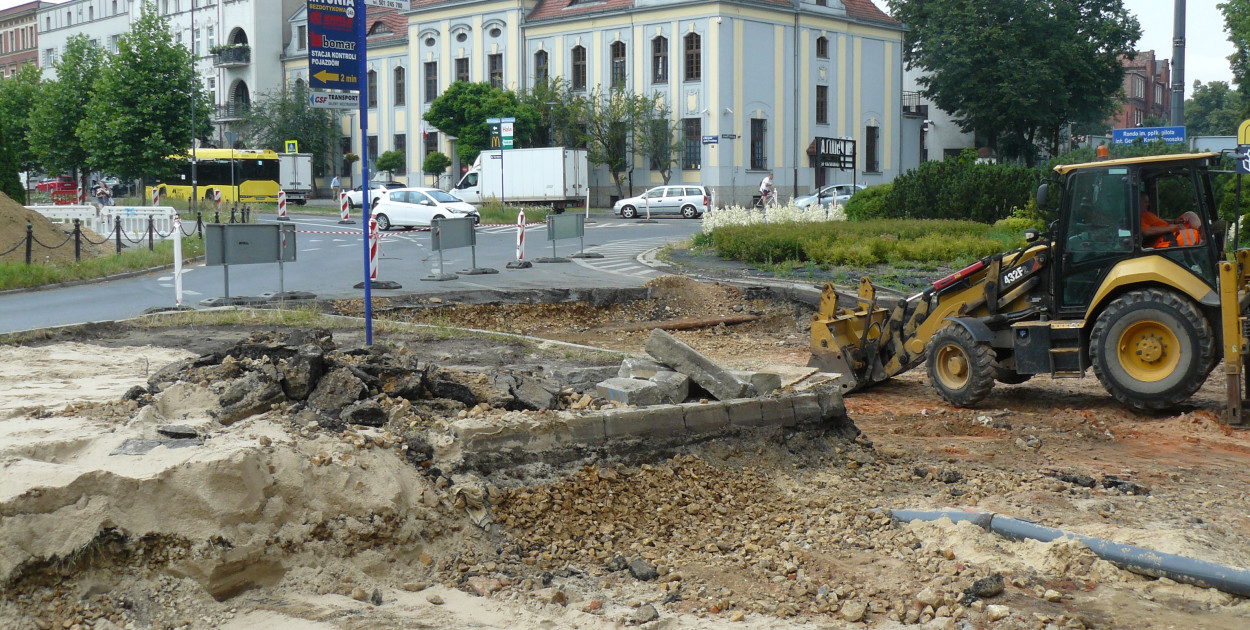 Tarnowskie Góry. Znamy przyczynę remontu ronda