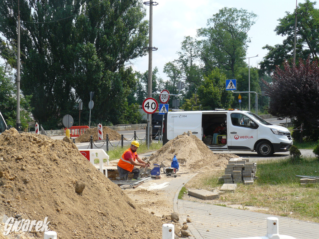 Tarnowskie Góry. Znamy przyczynę remontu ronda