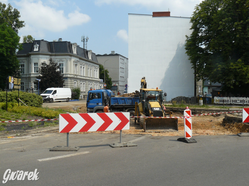 Tarnowskie Góry. Znamy przyczynę remontu ronda