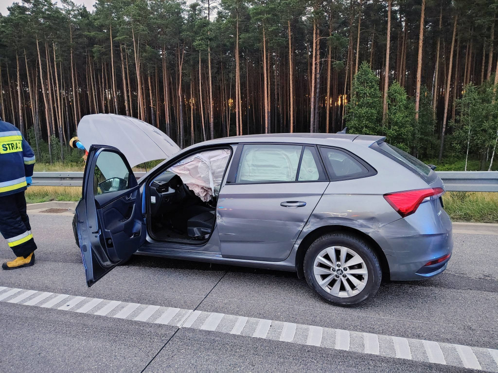Karambol na A1, kilka osób poszkodowanych