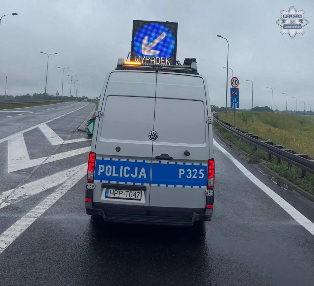 Karambol na A1, kilka osób poszkodowanych