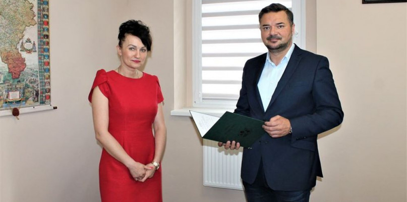 Marek Cyl powołał na swoją zastępczynię Annę Kubicę. Fot. Archiwum M. Cyla