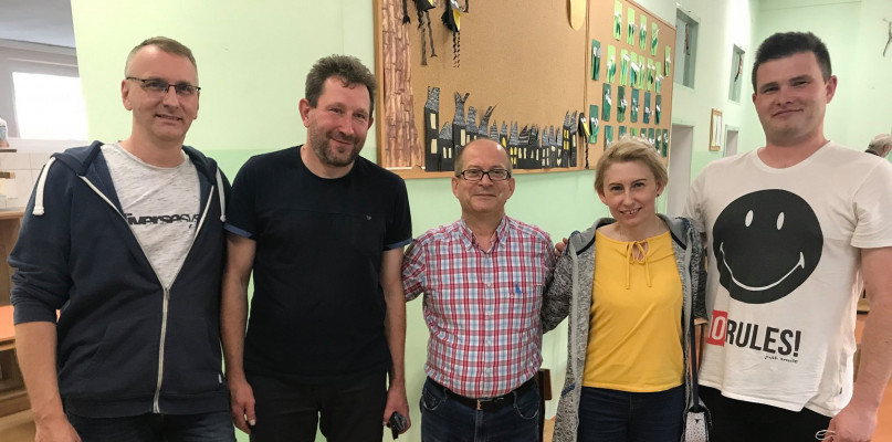 Sołtys i rada sołecka Krupskiego Młyna. Fot. Archiwum UG w Krupskim Młynie 