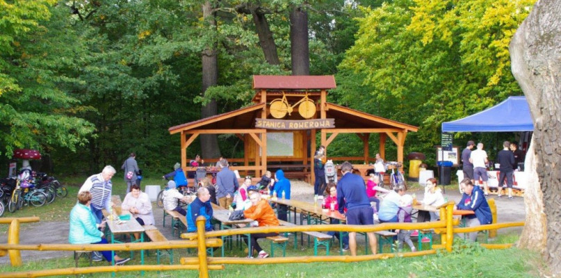 Stanica rowerowa w Truszczycy. Fot. Archiwum konkursu