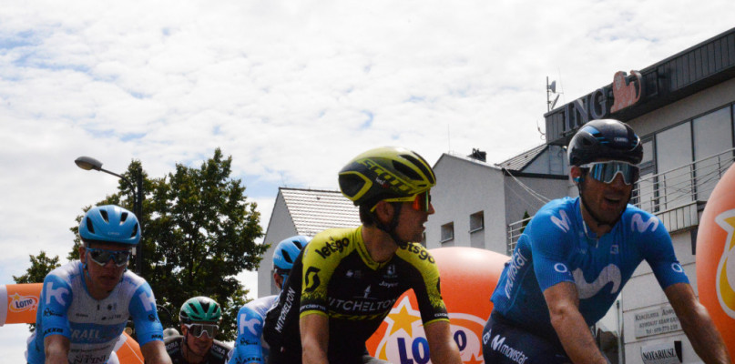 Kolarze dosłownie przemknęli przez miasto. Fot. Olga Blaszczok