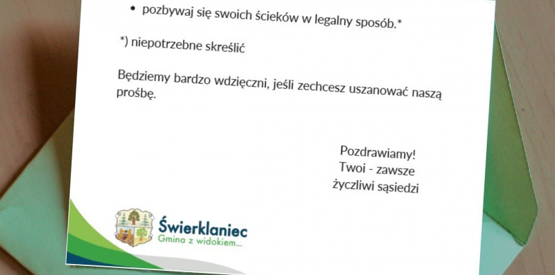 Proszę nie palić śmieci i zacząć odśnieżać. List od życzliwego sąsiada