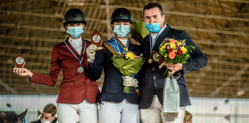 Najlepsza trójka w kategorii open. Fot. Wiktoria Rożnowska 