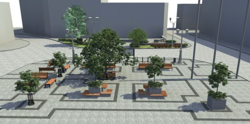 Tak ma wyglądać rynek po przebudowie. Fot. Archiwum UM