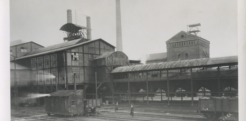 Kopalnia Radzionków. Zdjecie archiwalne 