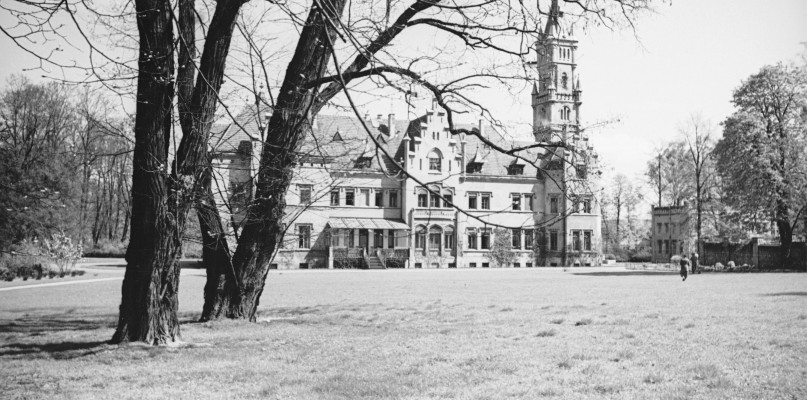 Nakielski pałac, Narodowe Archiwum Cyfrowe, fot. z 1937 r. 