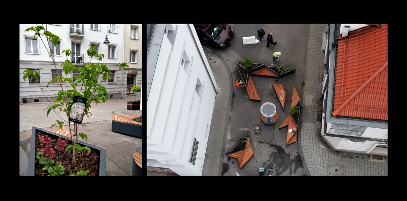 Tarnowskie Góry. Strefa relaksu przy Krakowskiej. Fot. Jarosław Myśliwski