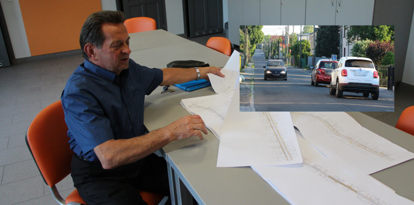 Zdecydowaliśmy się na spowalniacze, nie chcemy progów. Początkowo rozwiązanie zaakceptowano w starostwie. Teraz usłyszeliśmy, że nie jest stosowane na powiatowych drogach - mówi sołtys Laryszowa Piotr Szołtysik.Fot. Alicja Jurasz