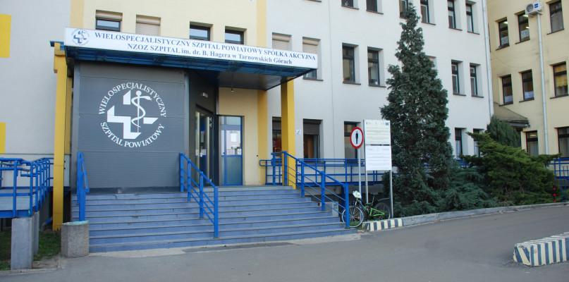 W szpitalu powiatowym w Tarnowskich Góach budowany jest praktycznie nowy blok operacyjny. Fot. Archiwum Gwarka