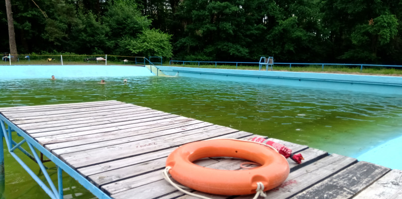 Basen w Lublińcu-Kokotku będzie czynny tylko 2 tygodnie. Fot. Jarosław Myśliwski 