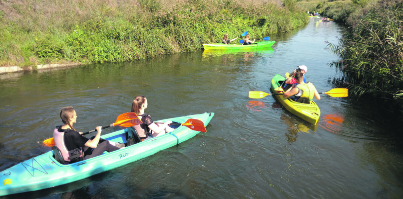 Spływy Brynicą już od lat promują Kajaki Śląskie. Czy teraz będzie można spłynąć też Dramą? Fot. Archiwum Kajaki Śląskie