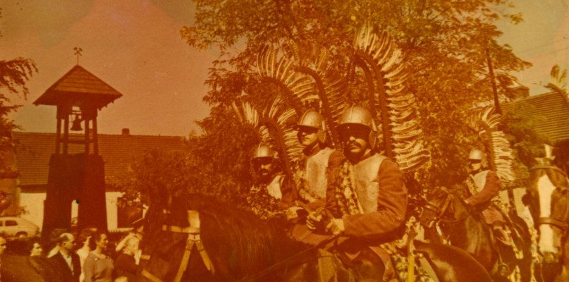 Pochód gwarkowski w 1961 r. Fot. Archiwum SMZT, autor nieznany