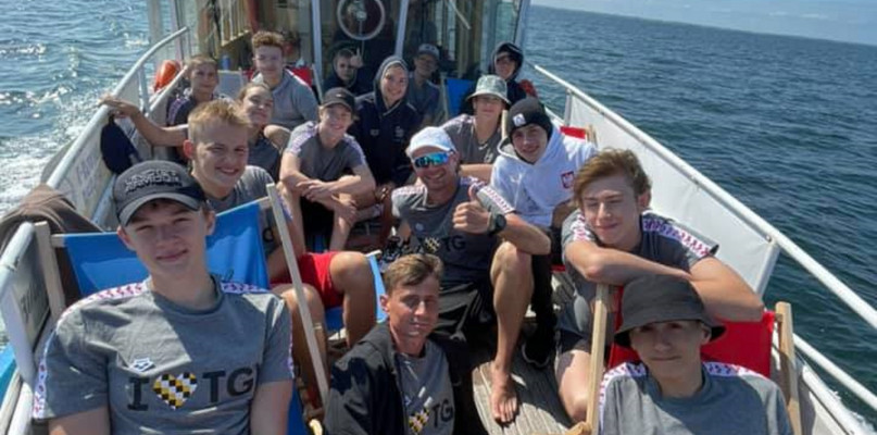 Zawodnicy MKS Park Wodny Tarnowskie Góry byli świetnie przygotowani do wyzwania, co potwierdzili w wodzie. Fot. Archiwum klubu 