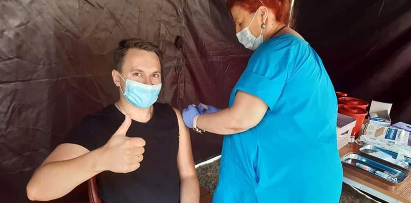 Piekary Śląskie. Na pikniku militarnym punkt szczepień organizuje szpital miejski. Fot. Archiwum PCM