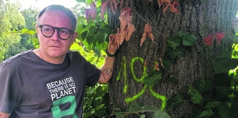 Radny Michał Sporoń. Fot. Facebook.com