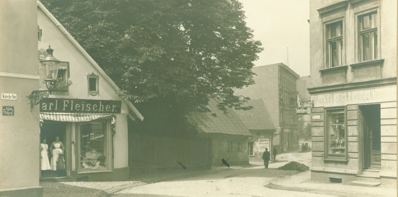 Tarnowskie Góry. Ul. Opolska. Fot. Otto Reiche, archiwum SMZT