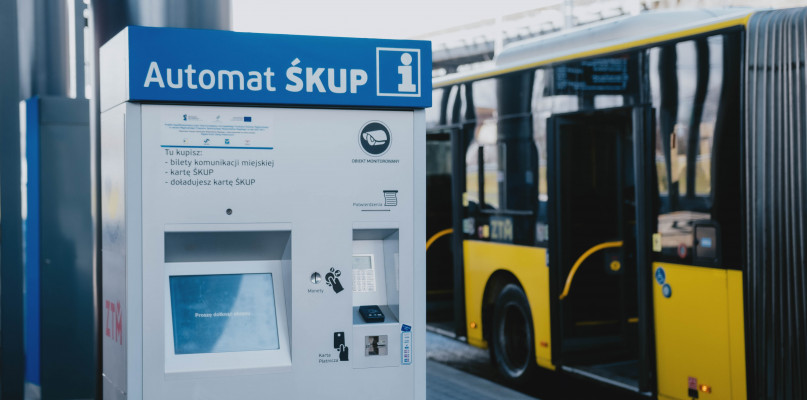 Obecnie pasażerowie ZTM mogą korzystać z ponad 130 automatów biletowych. Fot. Archiwum ZTM 
