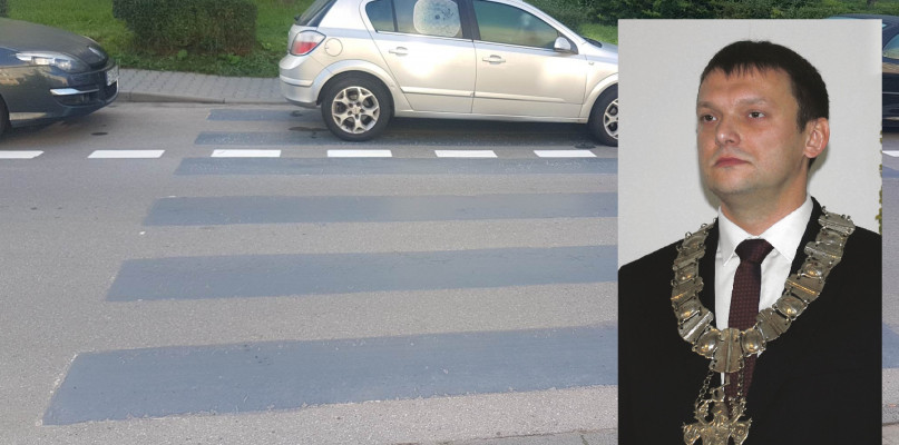 Miasteczko Śląskie. Na osiedlu zlikwidowano część przejść dla pieszych. Fot. Facebook Michał Skrzydło/Gwarek