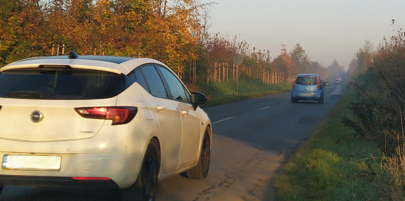 Ścieżka miała być gotowa wiosną 2022 roku. Fot. Elżbieta Kulińska