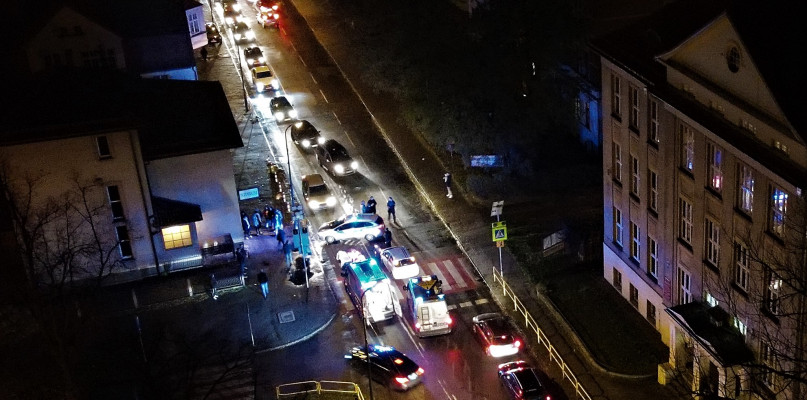 Tarnowskie Góry. Policja wyjaśnia przyczyny potrącenia pieszej. Fot. Jarosław Myśliwski