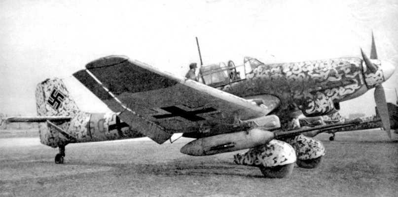 JU 87 — samolot, jakim latał Rudel. Fot. Archiwum