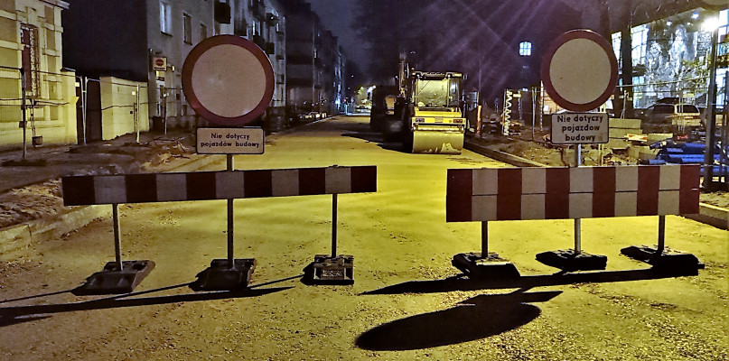 Tarnowskie Góry. Remont na ul. Sobieskiego może przeciągnąć się nawet o pół roku. Fot. Jarosław Myśliwski