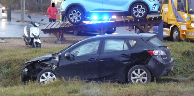 Tarnowskie Góry. Wypadek na Gliwickiej. Fot. Agnieszka Reczkin