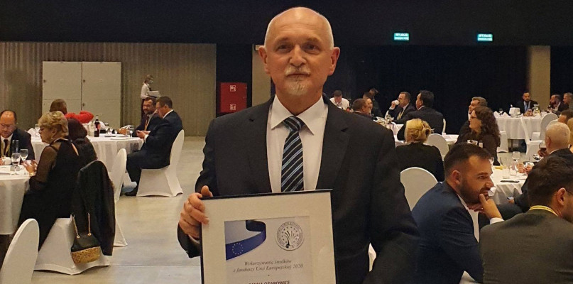 Wójt Ożarowic Grzegorz Czapla. Fot. Archiwum UG w Ożarowicach 